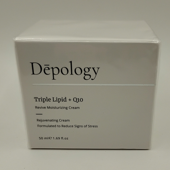 Dēpology Other - Depology Triple Lipid + Q10 Revive Moisturizing Cream BRAND NEW IN SEALED BOX